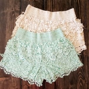 Lace Shorts (Set of 2)
